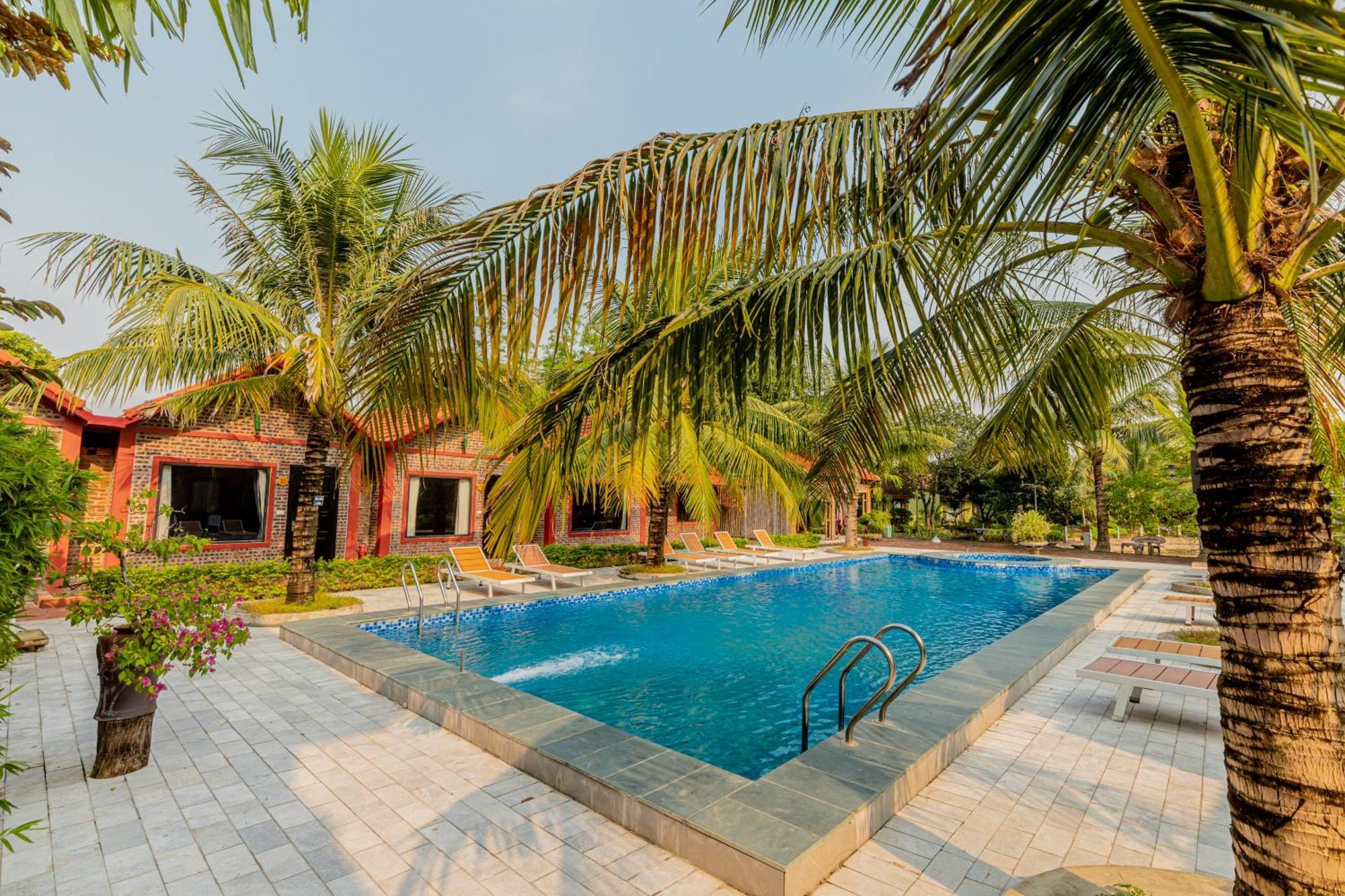 Tam Coc Green Garden Bungalow Ninh Binh Bagian luar foto