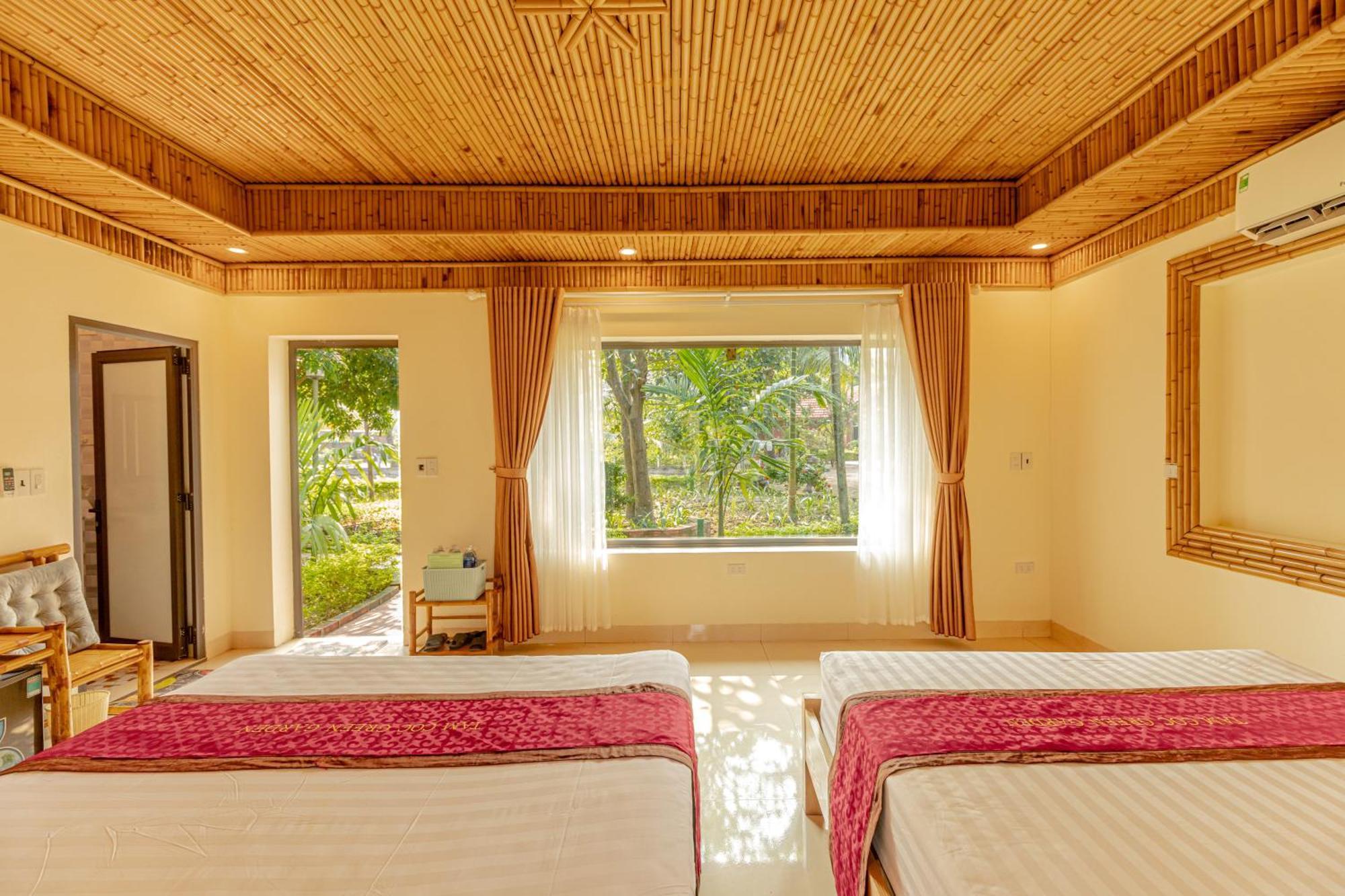 Tam Coc Green Garden Bungalow Ninh Binh Bagian luar foto