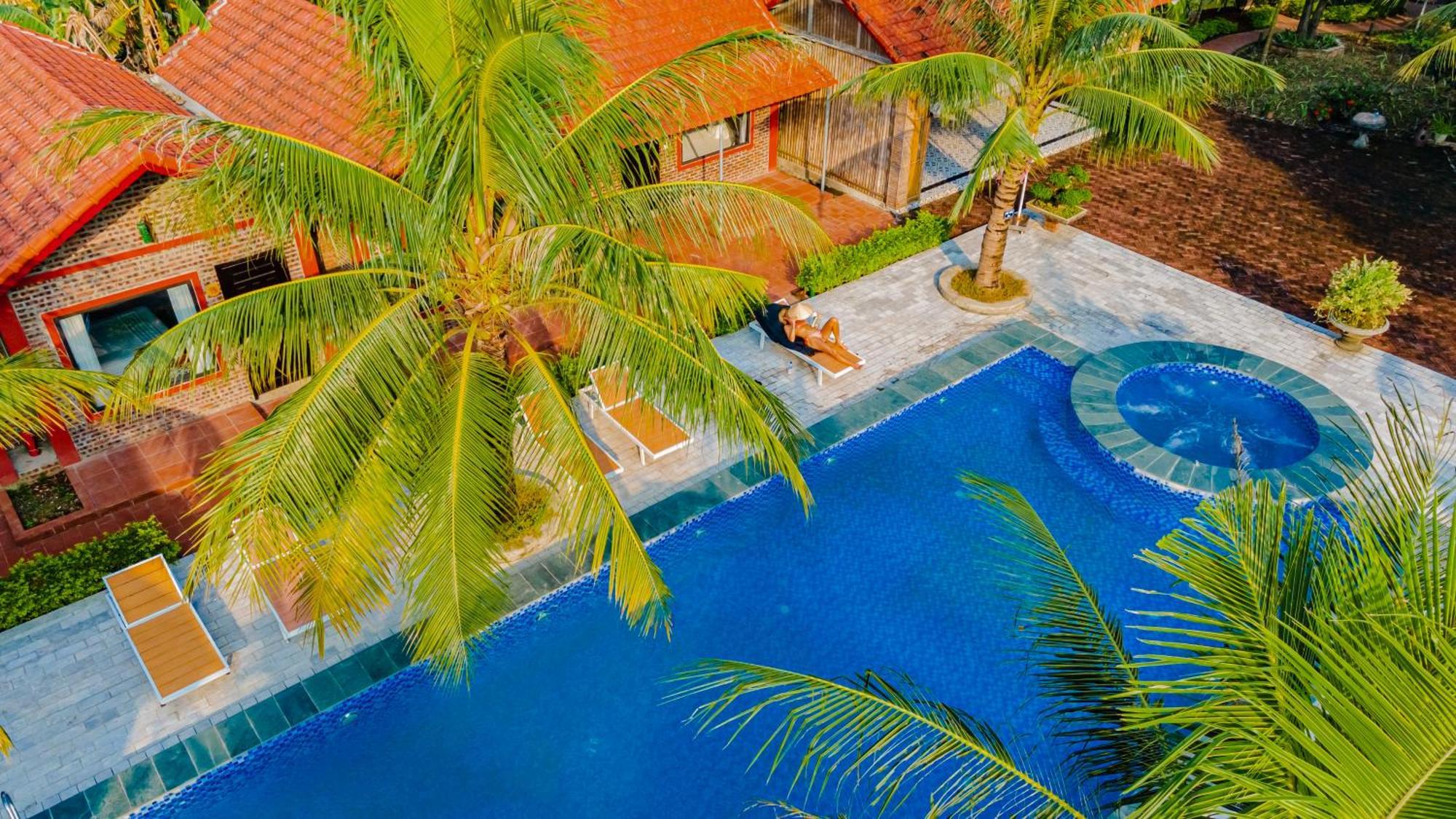 Tam Coc Green Garden Bungalow Ninh Binh Bagian luar foto