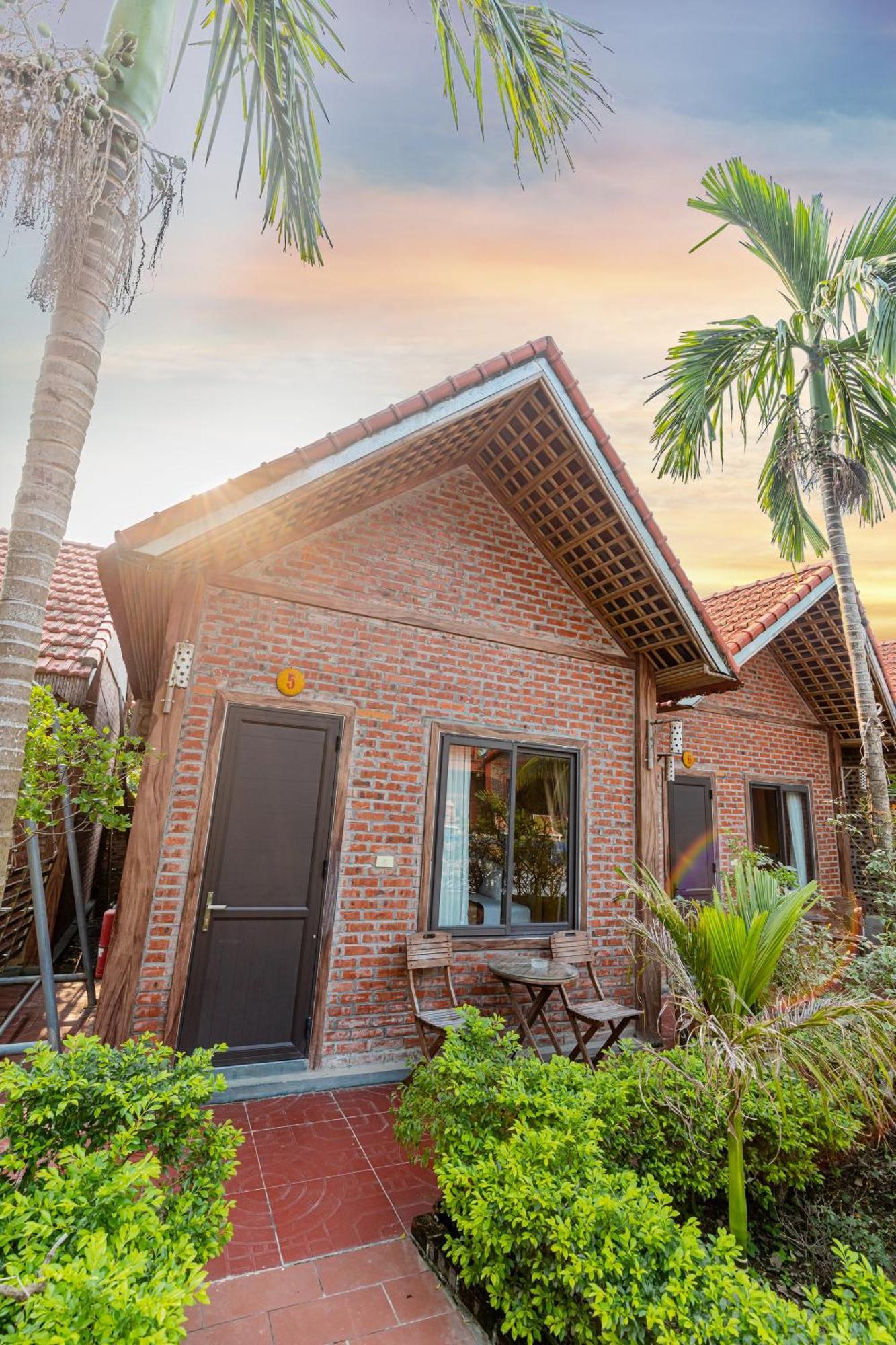 Tam Coc Green Garden Bungalow Ninh Binh Bagian luar foto