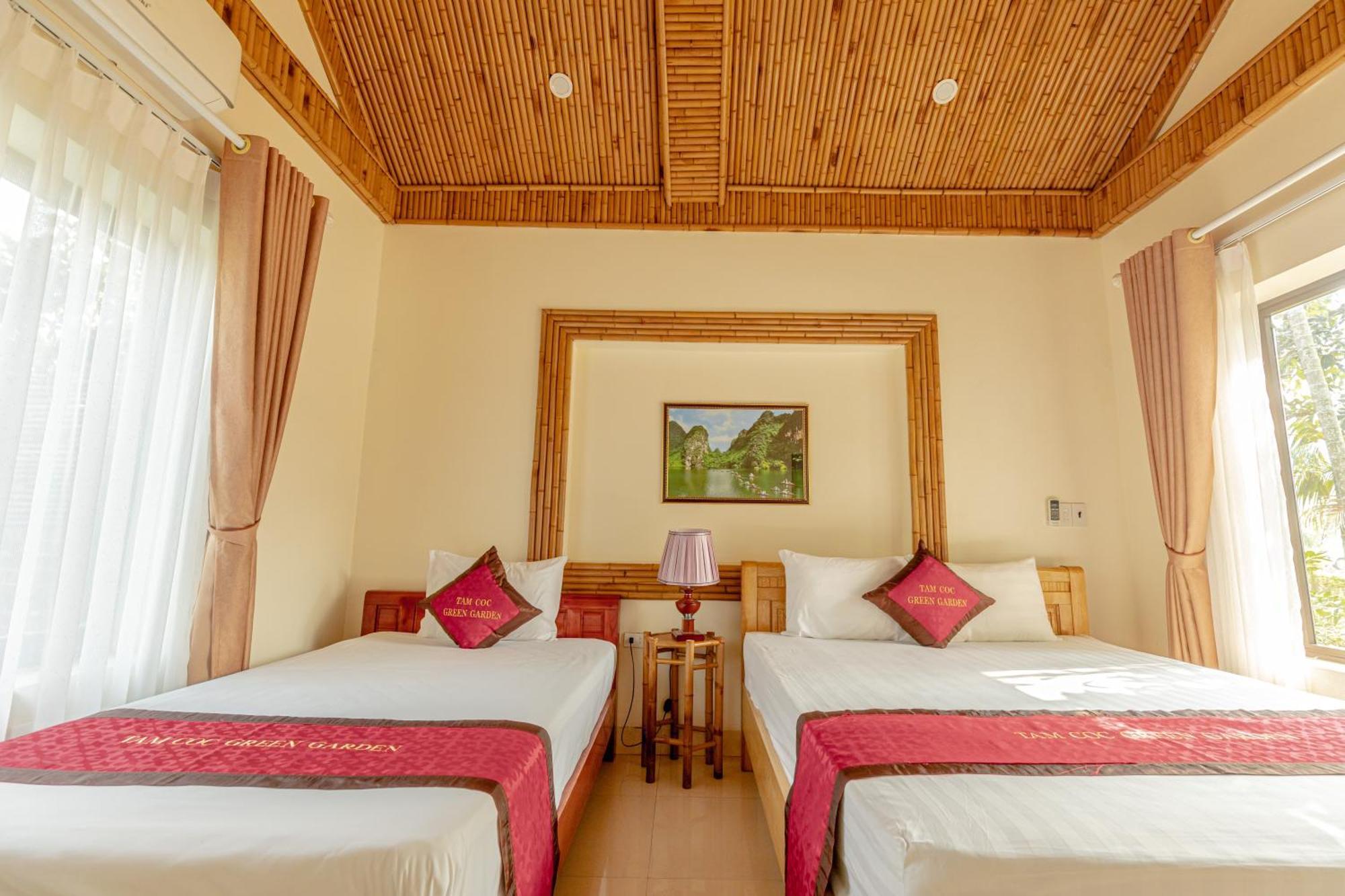Tam Coc Green Garden Bungalow Ninh Binh Bagian luar foto